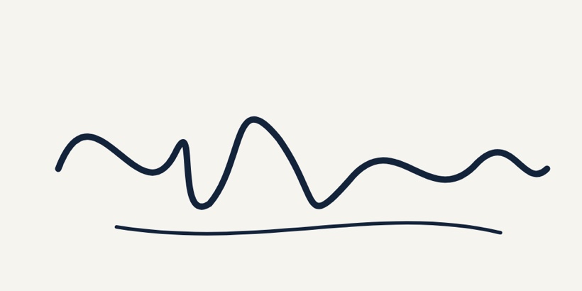 A signature on scanned white paper